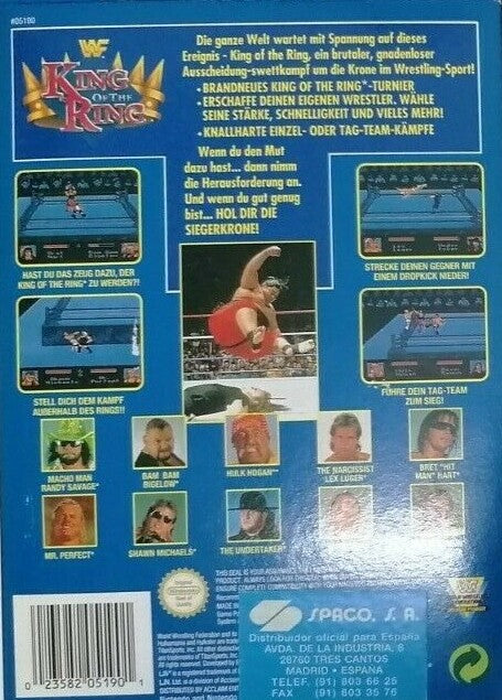 WWF King of the Ring [NES] PWcatalog