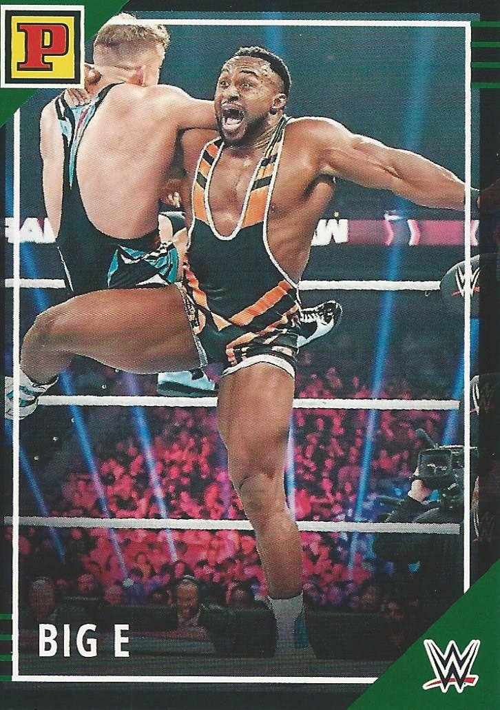 WWE Panini Debut Edition 2022 Big E #52 Green