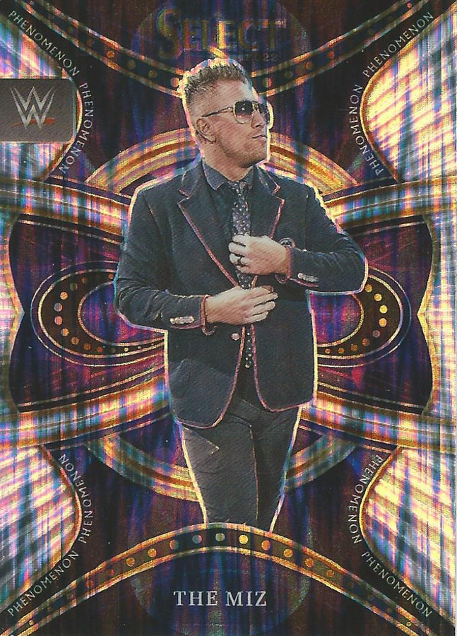 WWE Panini Select 2022 The Miz Phenomenon Refractor #20