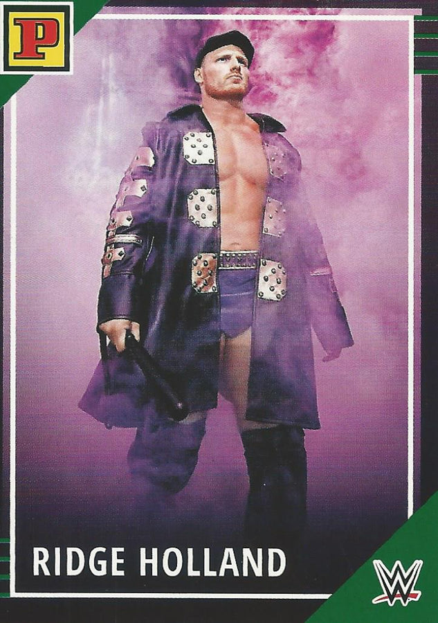 WWE Panini Debut Edition 2022 Ridge Holland #23 Green