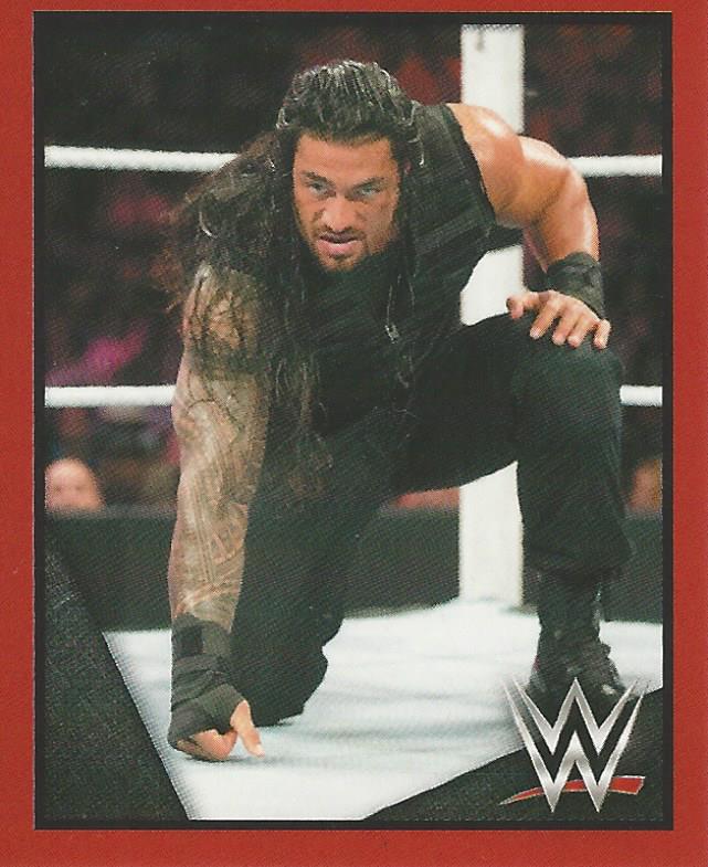 WWE Topps Then Now Forever 2016 Stickers Roman Reigns #60