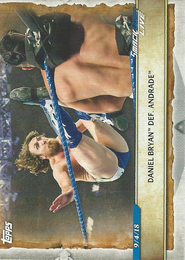 WWE Topps Road to Wrestlemania 2020 Daniel Bryan #60