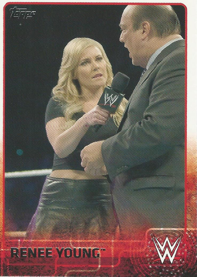 WWE Topps 2015 Renee Young #60