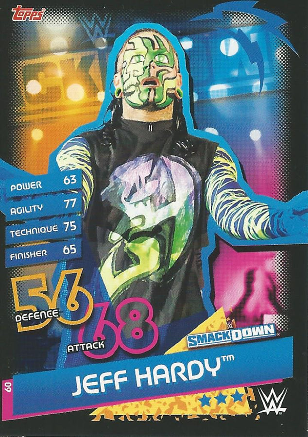 WWE Topps Slam Attax Reloaded 2020 Jeff Hardy #60