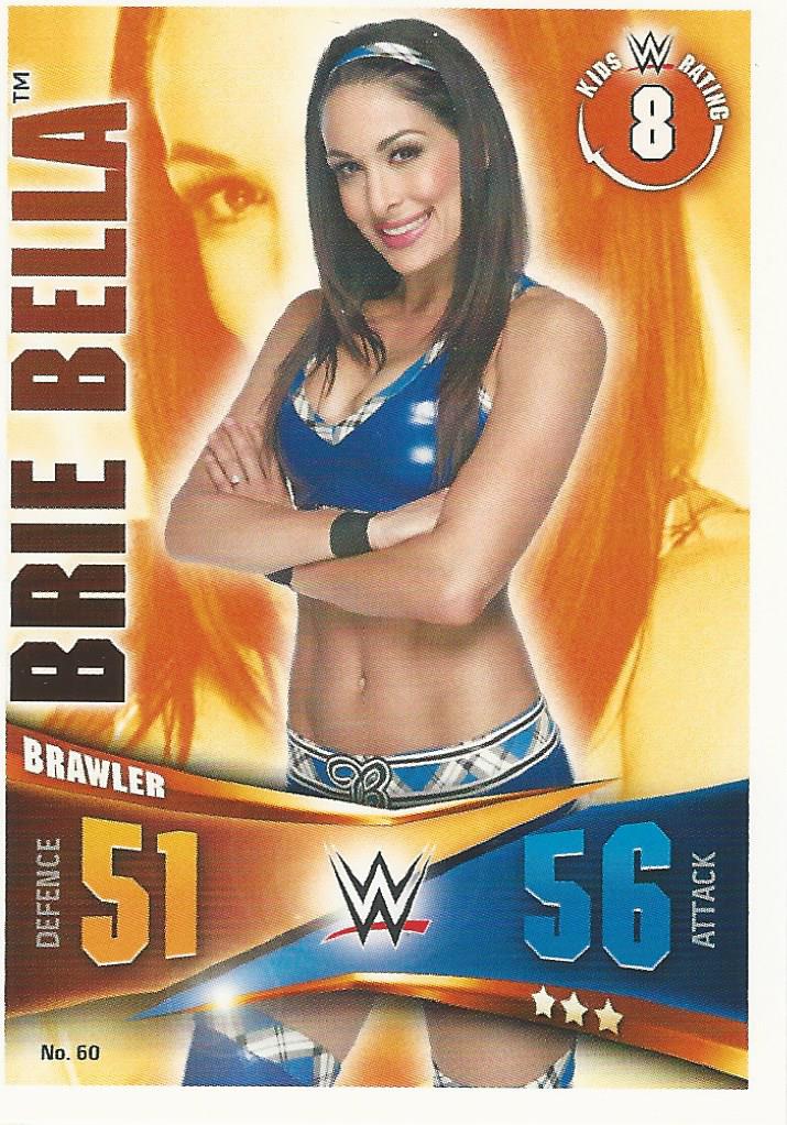 WWE Topps Slam Attax Rivals 2014 Brie Bella #60