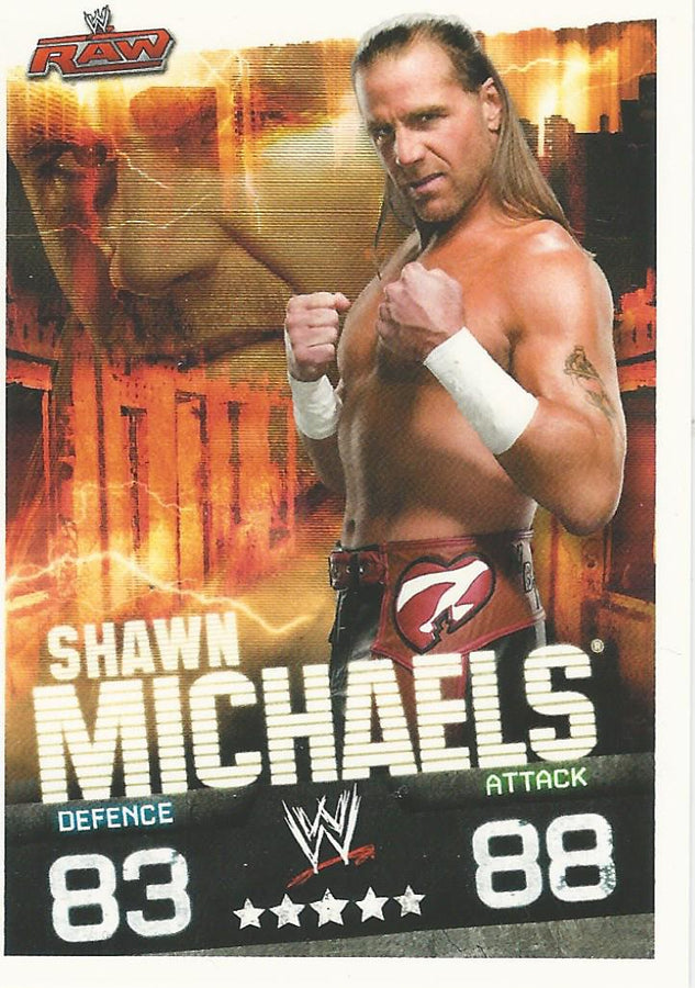 WWE Topps Slam Attax Evolution 2010 Shawn Michaels #60