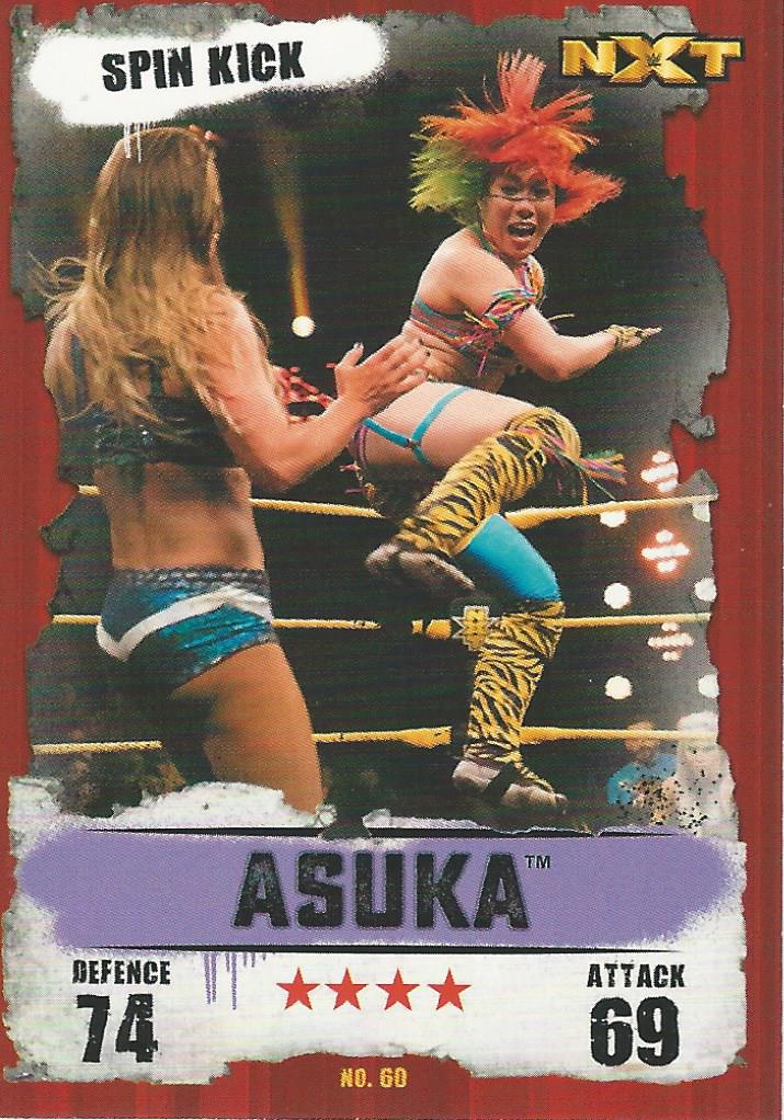 WWE Topps Slam Attax Takeover 2016 Asuka #60