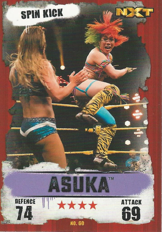 WWE Topps Slam Attax Takeover 2016 Asuka #60