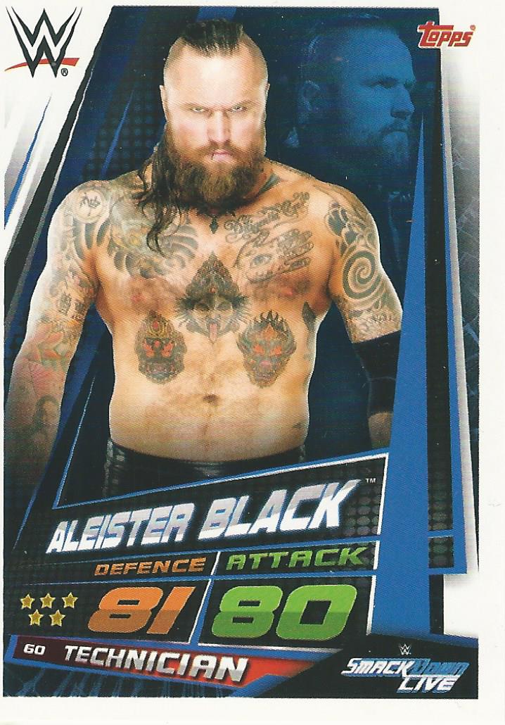 WWE Topps Slam Attax Universe 2019 Aleister Black #60