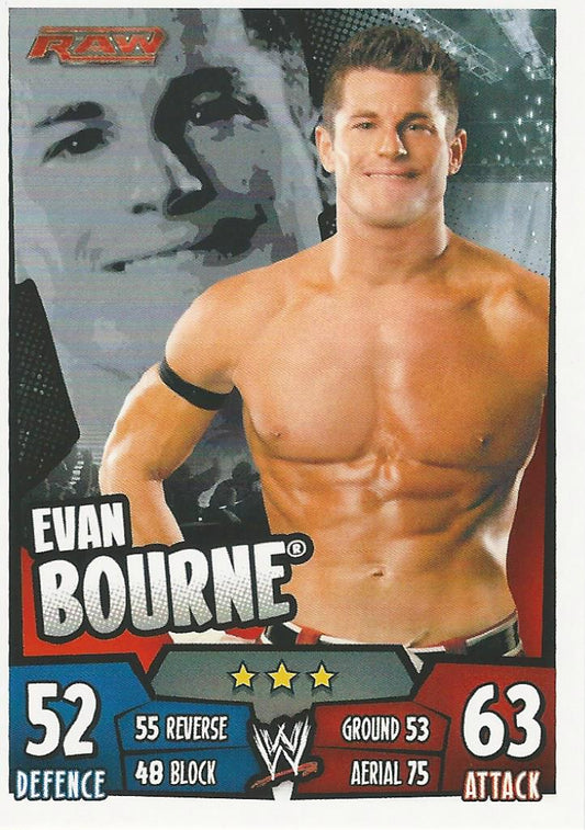 WWE Topps Slam Attax Rumble 2011 Evan Bourne #60