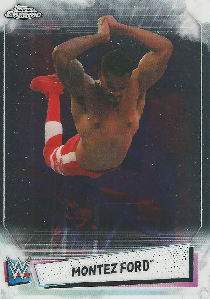 WWE Topps Chrome 2021 Montez Ford #60