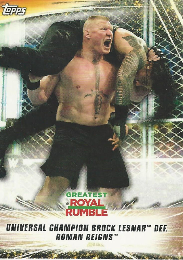 WWE Topps Summerslam 2019 Brock Lesnar #60
