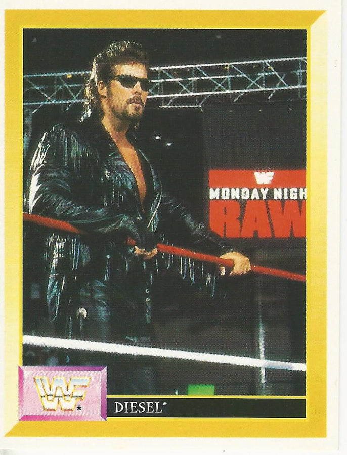 WWF Merlin Sticker 1994 Diesel #60