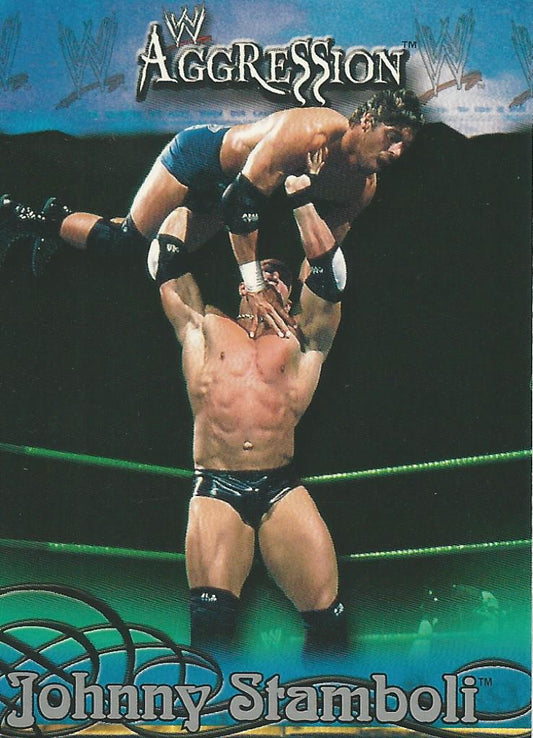 WWE Fleer Aggression 2003 Johnny Stamboli #60