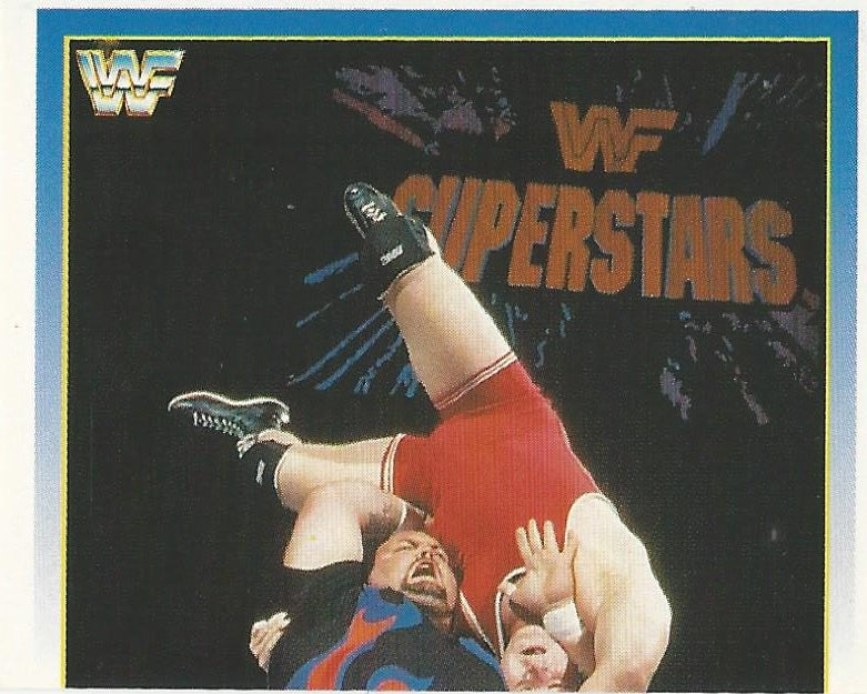 WWF Merlin Stickers 1995 Bam Bam Bigelow #60