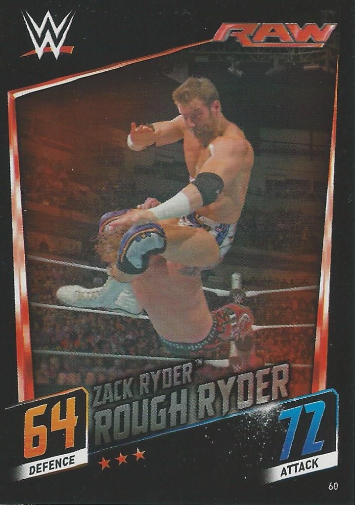 WWE Topps Slam Attax 2015 Then Now Forever Zack Ryder #60