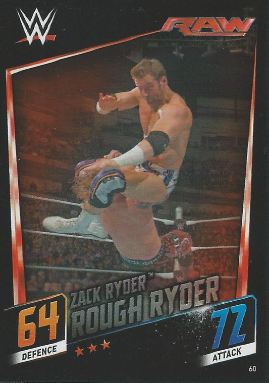 WWE Topps Slam Attax 2015 Then Now Forever Zack Ryder #60