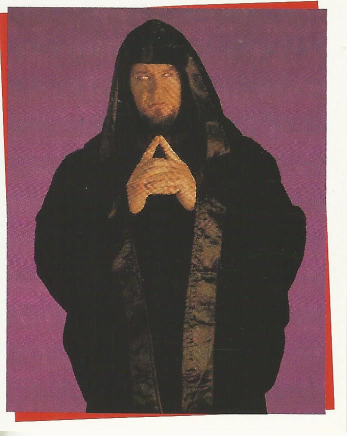 WWF Smackdown Stickers 2000 Undertaker #60