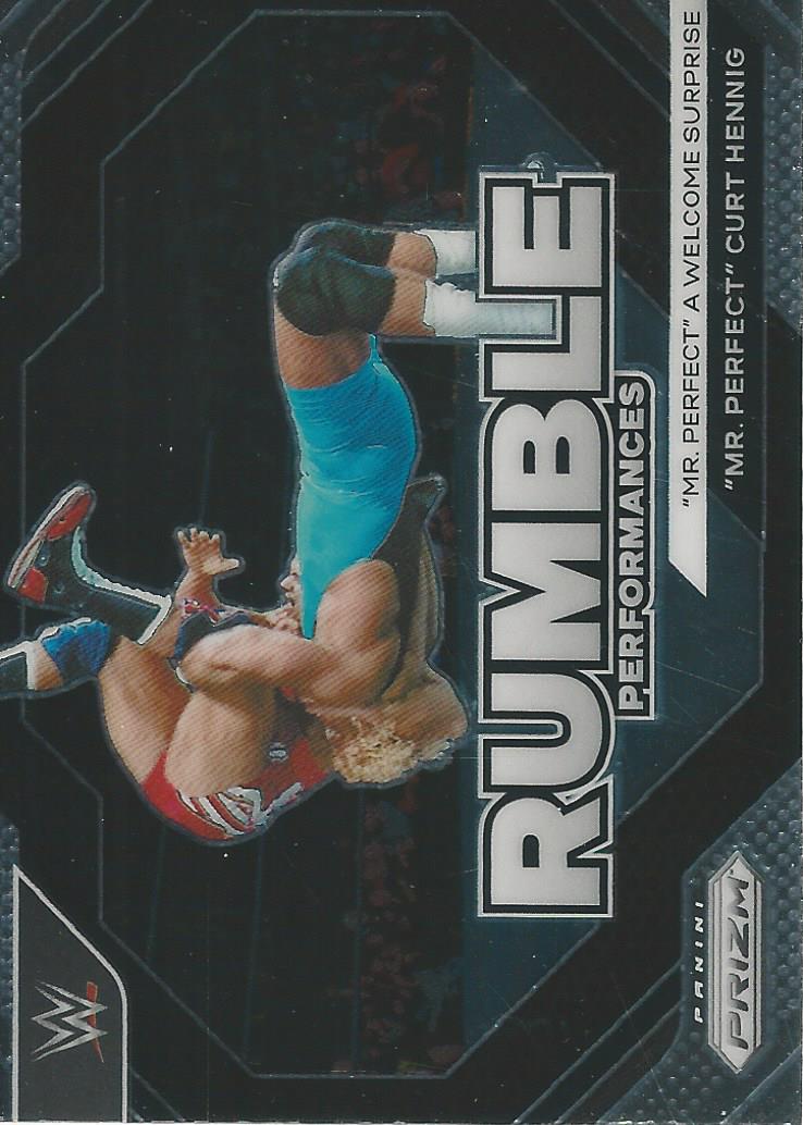 WWE Panini Prizm 2024 Rumble Performances Mr Perfect #12
