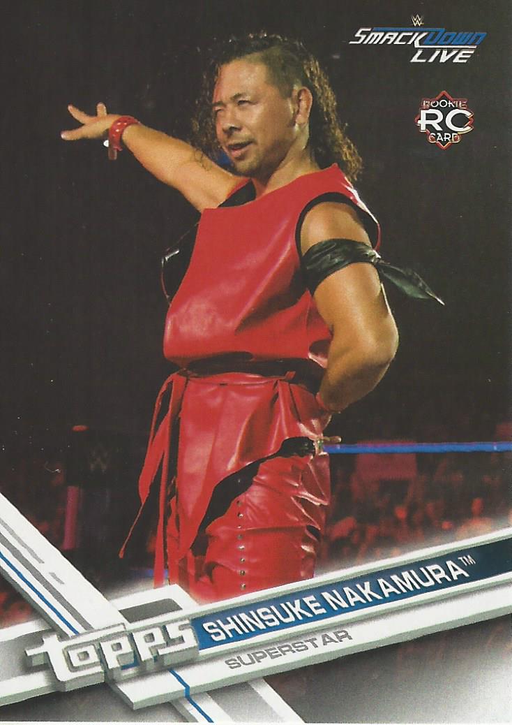 WWE Topps Then Now Forever 2017 Shinsuke Nakamura #160