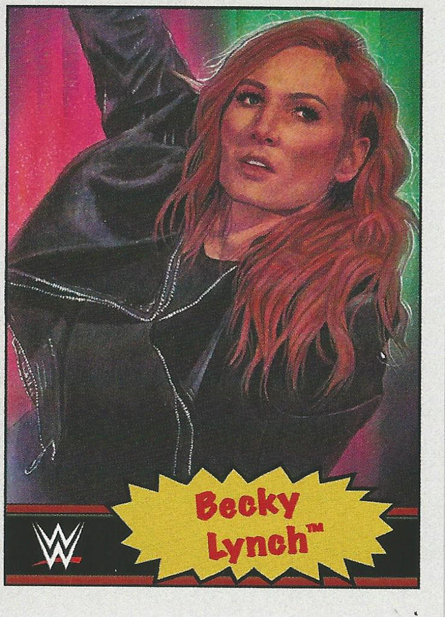 WWE Topps Living Set 2021 Becky Lynch #60