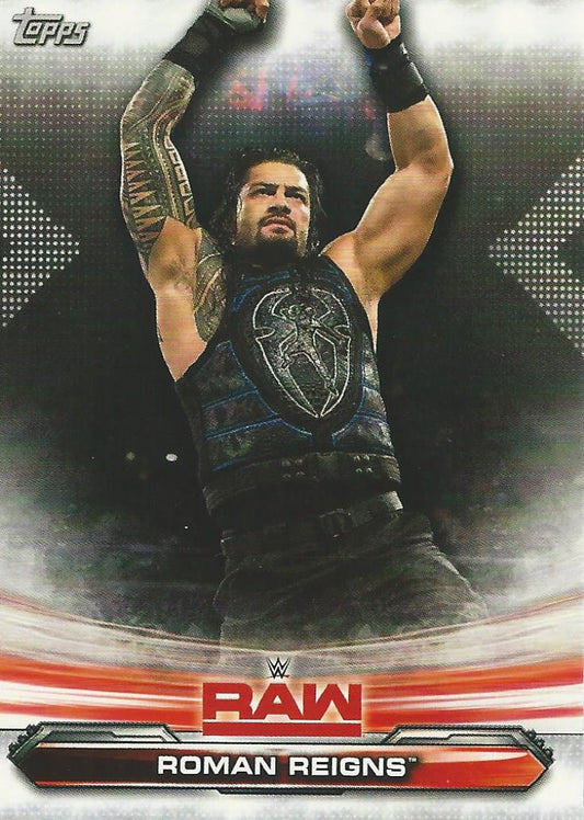 WWE Topps Raw 2019 Roman Reigns #60