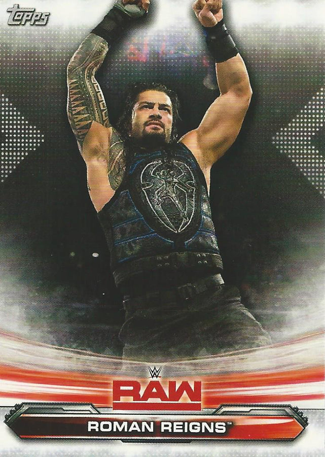 WWE Topps Raw 2019 Roman Reigns #60