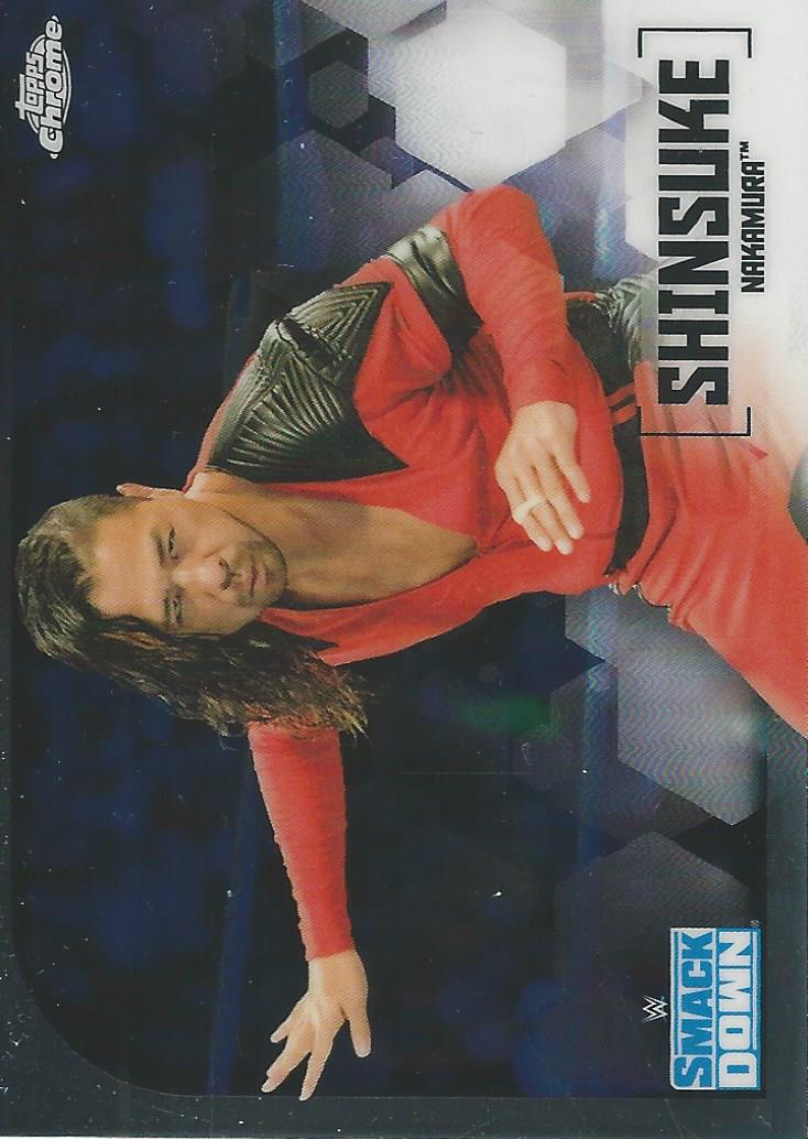 WWE Topps Chrome 2020 Shinsuke Nakamura #60