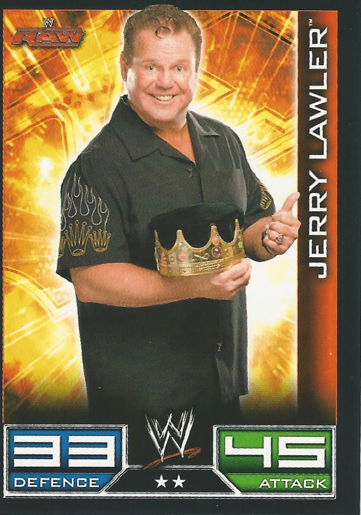 WWE Topps Slam Attax 2008 Jerry Lawler #60