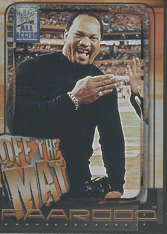 WWF Fleer All Access 2002 Faarooq #60