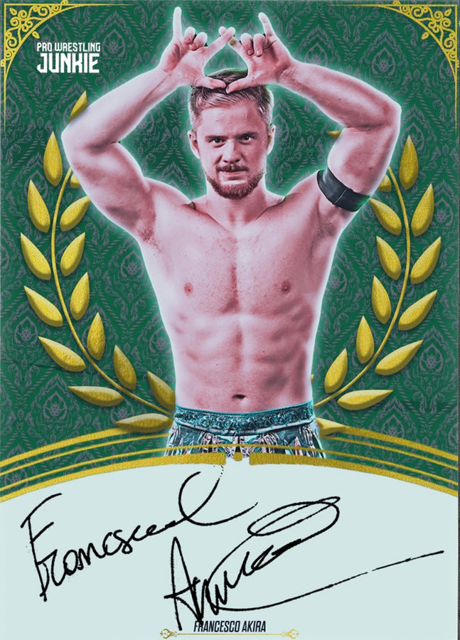 Francesco Akira trading card PW Catalog
