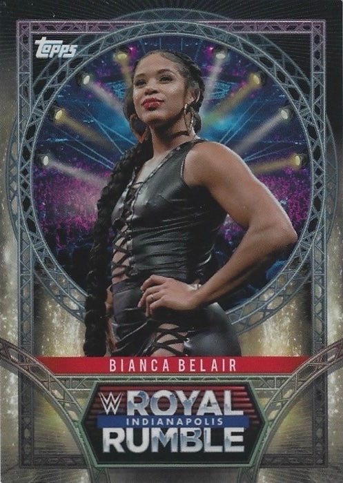 Bianca Belair trading card PW Catalog