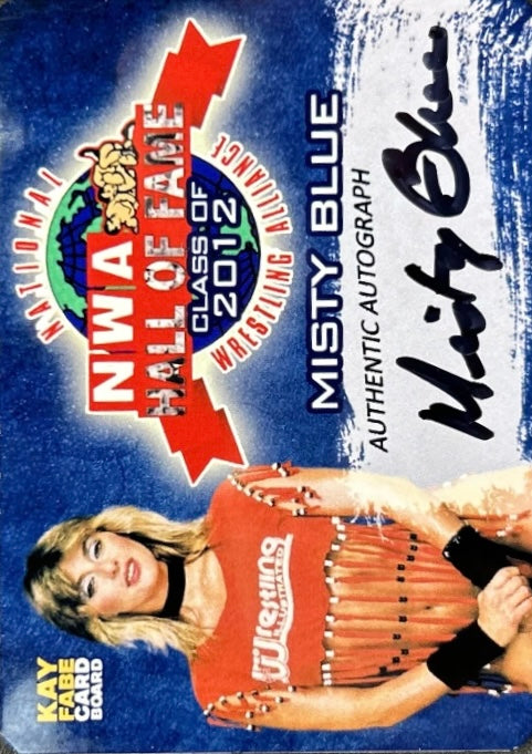 Misty Blue trading card PW Catalog