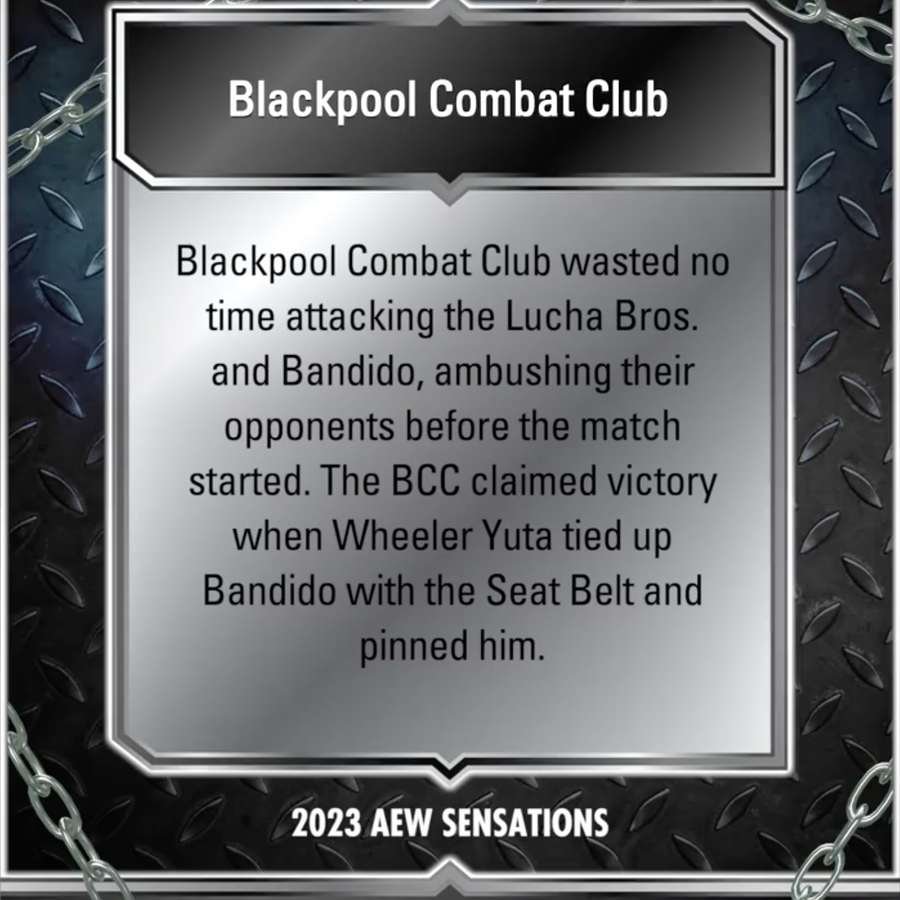 5/31/23 – Blackpool Combat Club – Blackpool Combat Club Defeat the Lucha Bros. and Bandido
