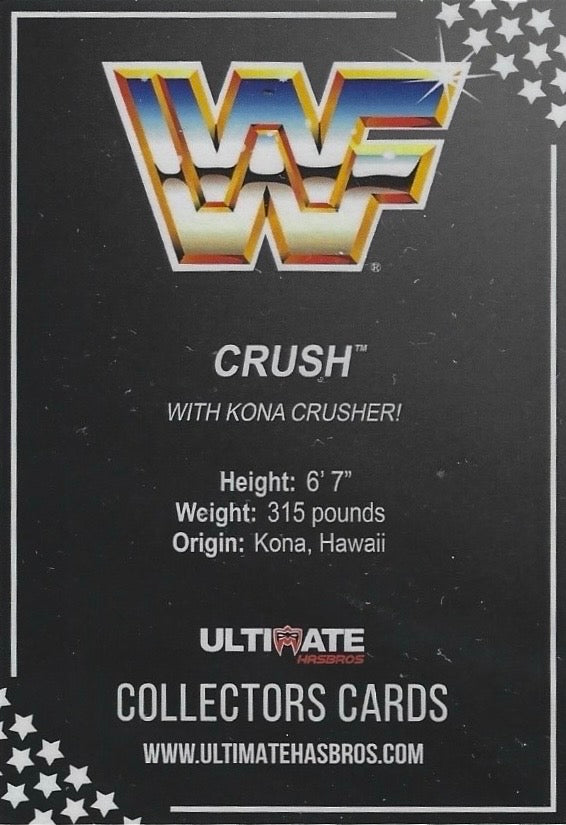 Crush trading card PW Catalog