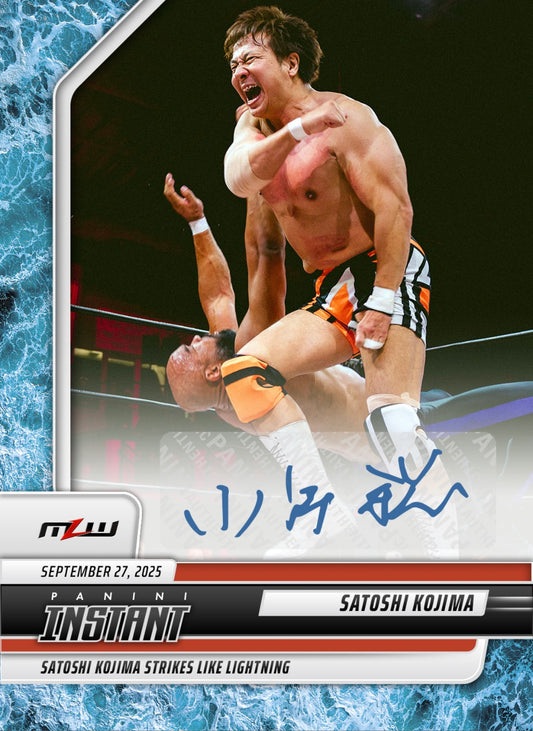 Satoshi Kojima – Satoshi Kojima Strikes Like Lightning trading card PW Catalog