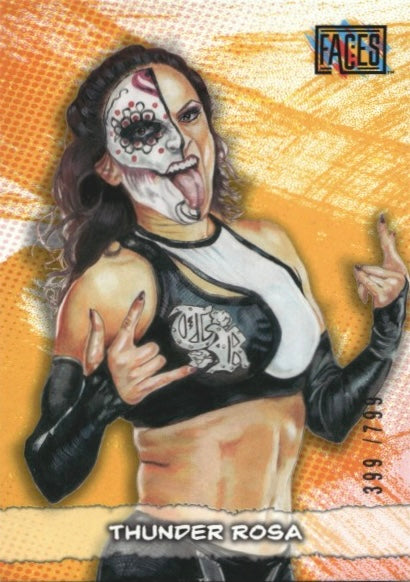 Thunder Rosa trading card PW Catalog