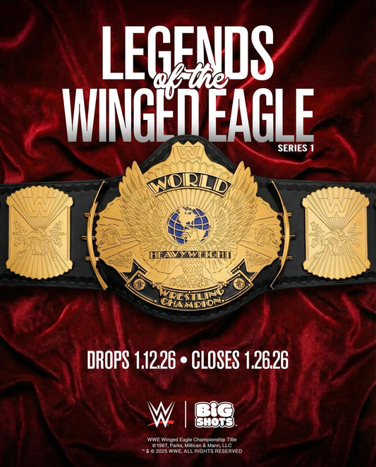 WWE Big Shots Legends of the Winged Eagle Series 1 Hulk Hogan Rip Thomas (Chase) PWcatalog