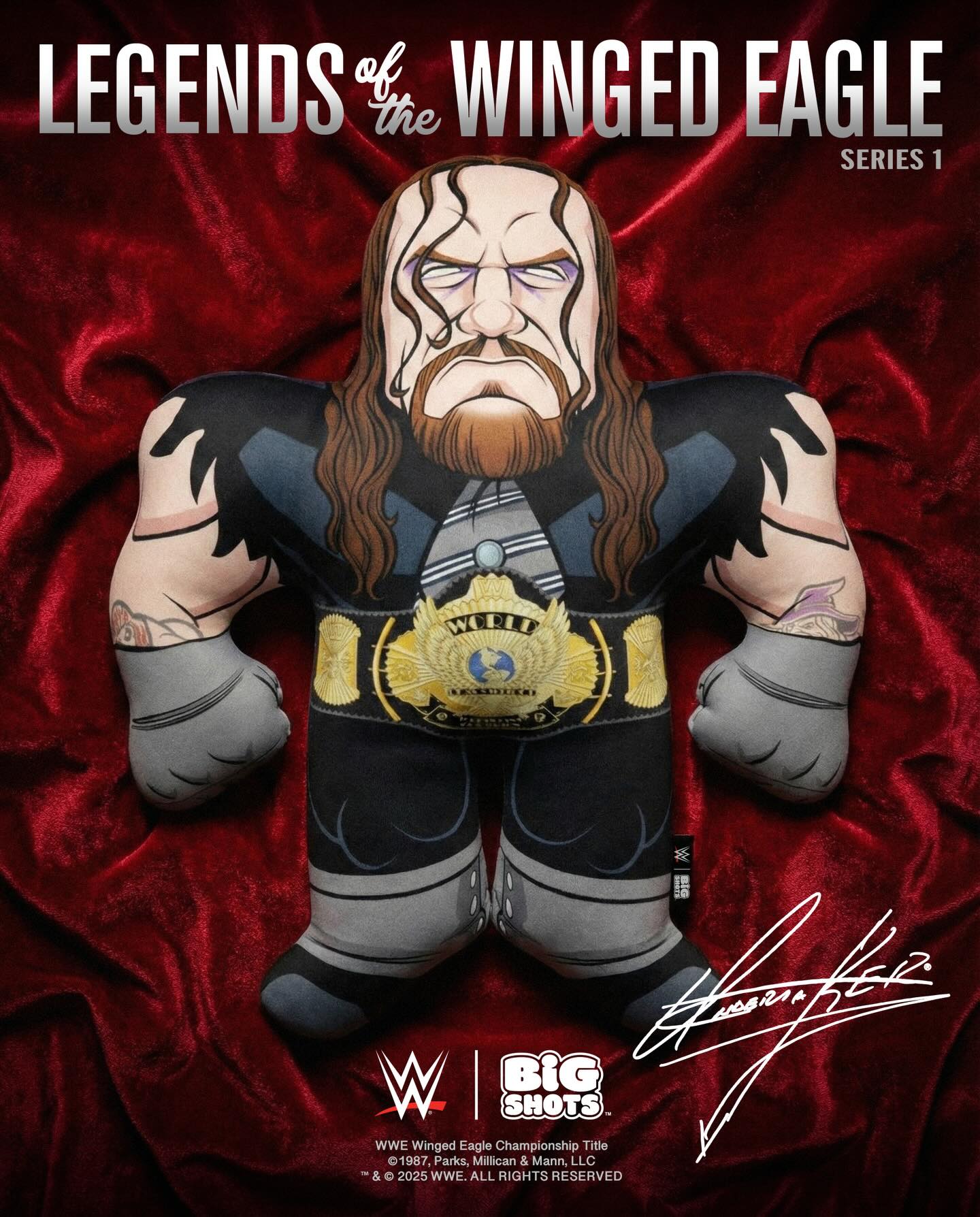 WWE Big Shots Legends of the Winged Eagle Series 1 Undertaker PWcatalog