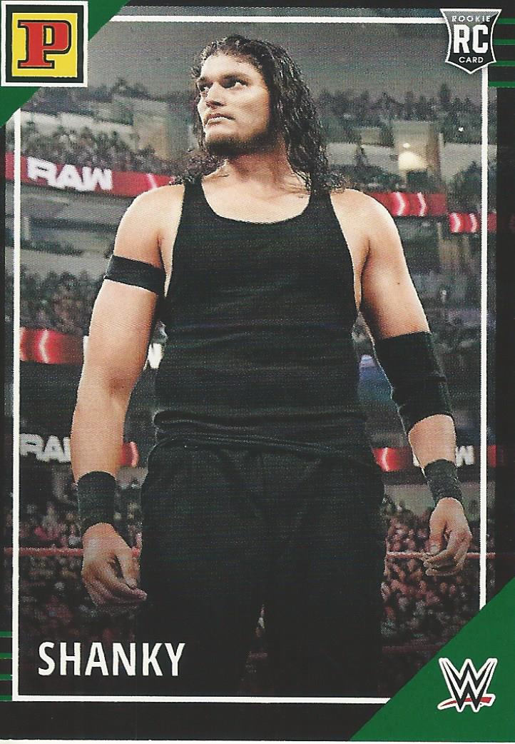 WWE Panini Debut Edition 2022 Shanky #53 Green