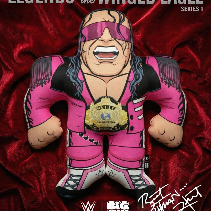 WWE Big Shots Legends of the Winged Eagle Series 1 Bret Hart PWcatalog