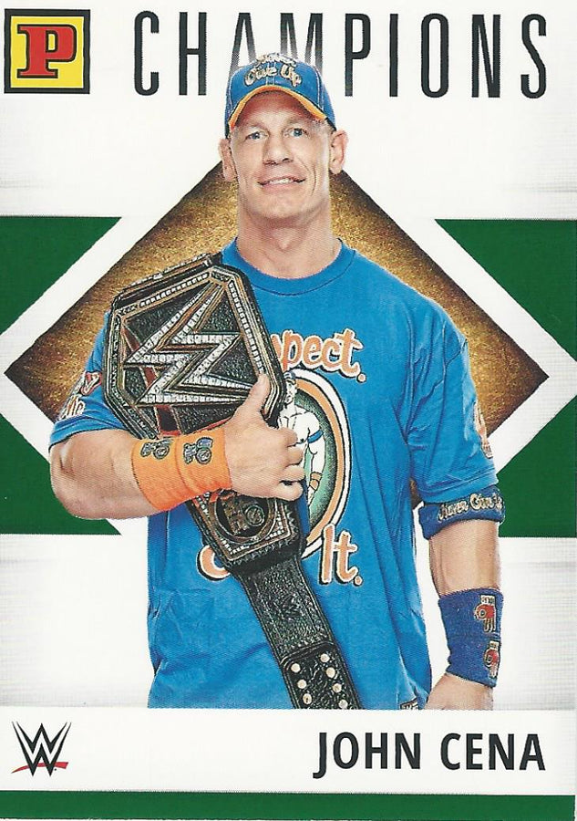 WWE Panini Debut Edition 2022 John Cena #143 Green