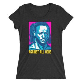 Kofi Kingston "Against All Odds" Women's Tri-Blend T-Shirt