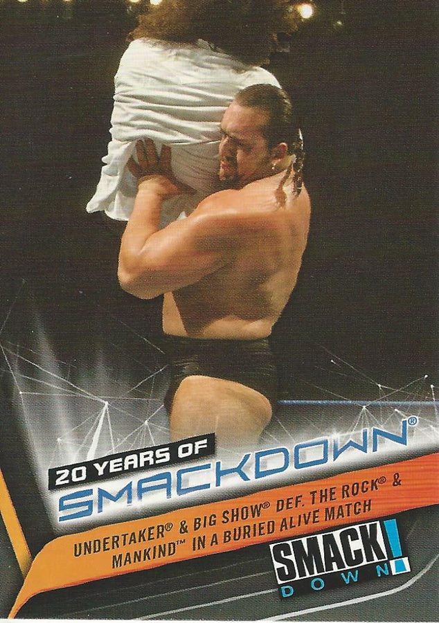 WWE Topps Smackdown 2019 Big Show SD-1 trading card PW Catalog