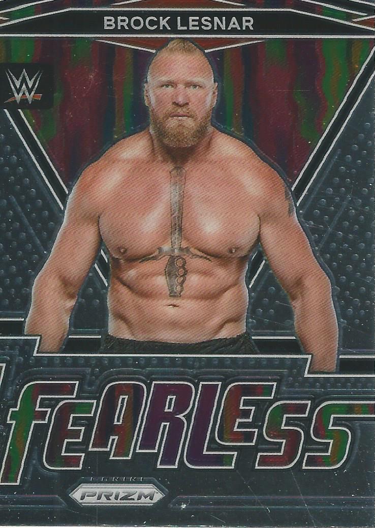 WWE Panini Prizm 2022 Fearless Brock Lesnar #14
