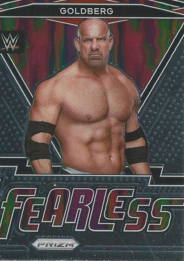 WWE Panini Prizm 2022 Fearless Goldberg #20