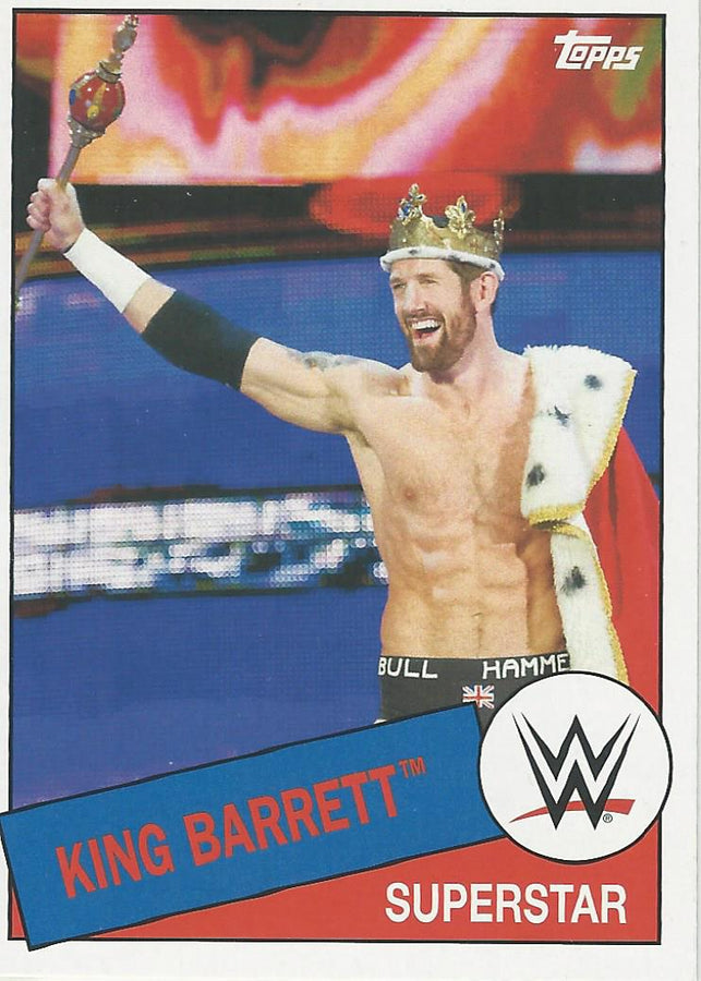 WWE Topps Heritage 2015 Wade Barrett #61
