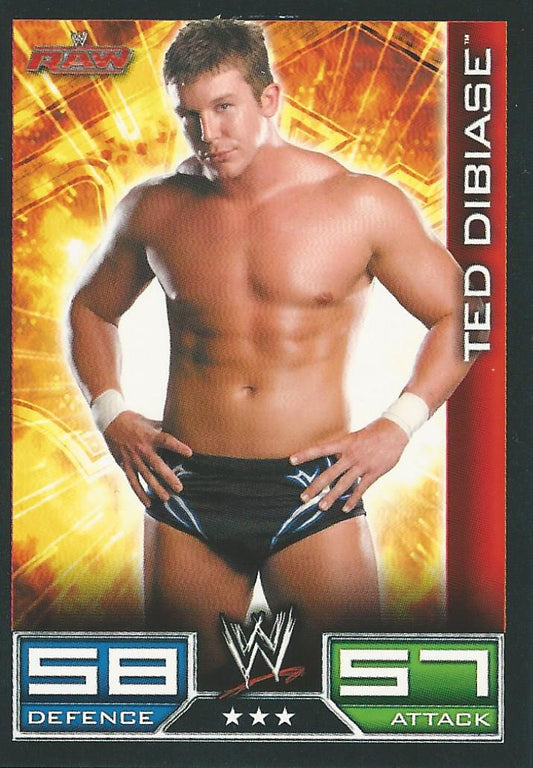WWE Topps Slam Attax 2008 Ted Dibiase #61