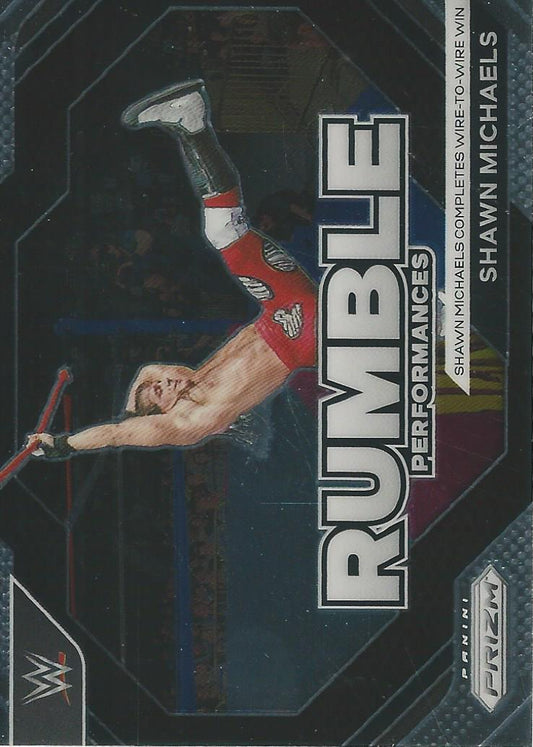 WWE Panini Prizm 2024 Rumble Performances Shawn Michaels #13