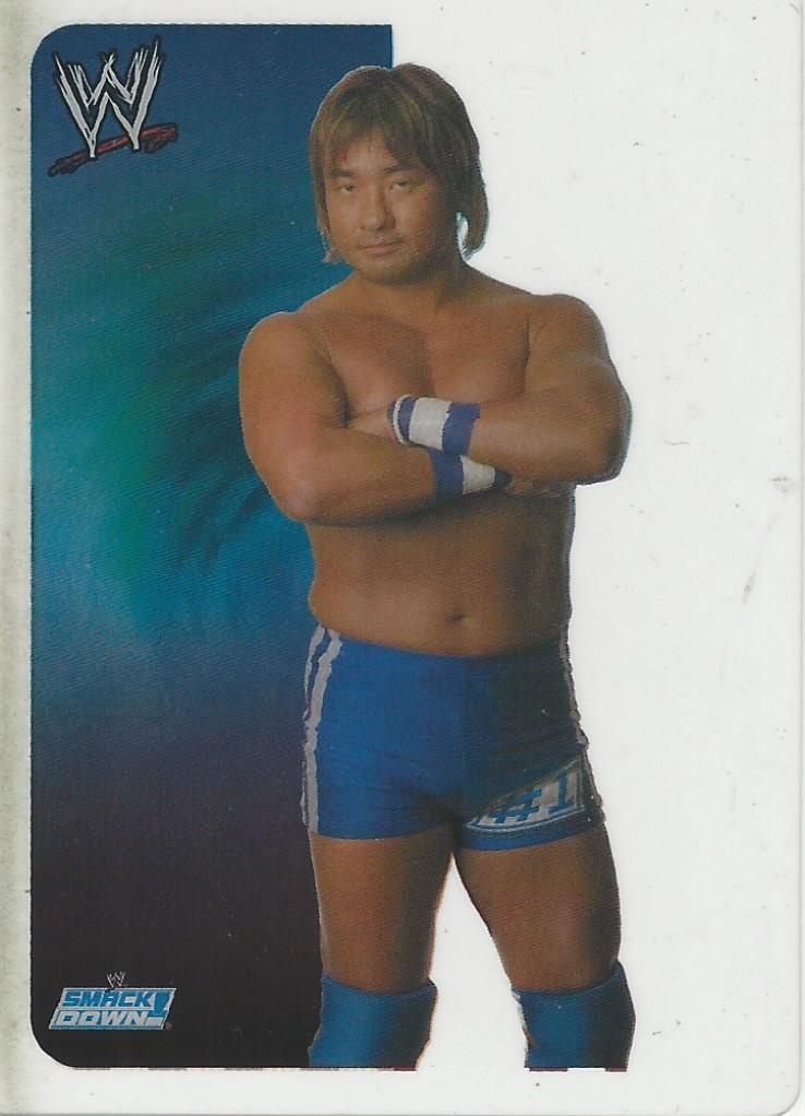 WWE Edibas Lamincards 2004 Funaki #61